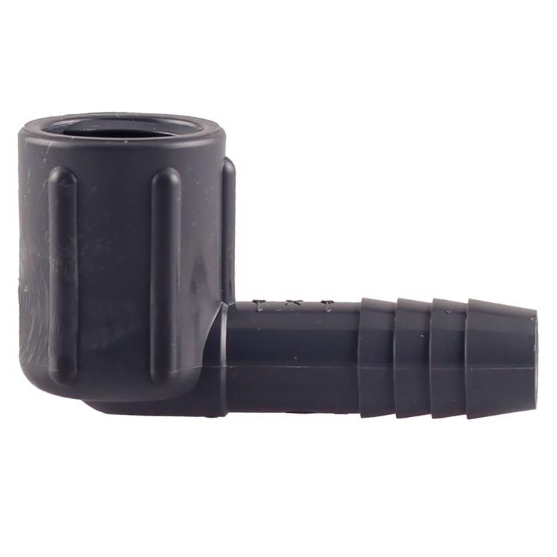BOSHART INDUSTRIES - Boshart Industries 1/2 in. Insert in. X 1/2 in. D FPT Polypropylene 90 Degree Elbow 1 pk