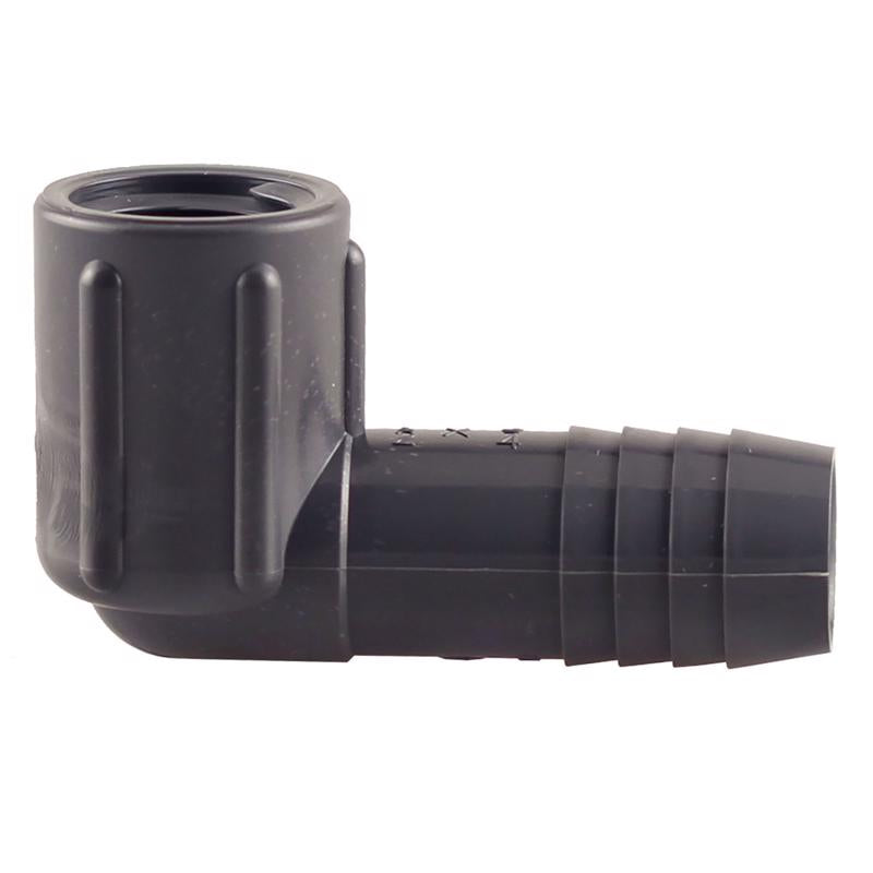 BOSHART INDUSTRIES - Boshart Industries 3/4 in. Insert in. X 1/2 in. D FPT Polypropylene 90 Degree Reducing Elbow 1 pk
