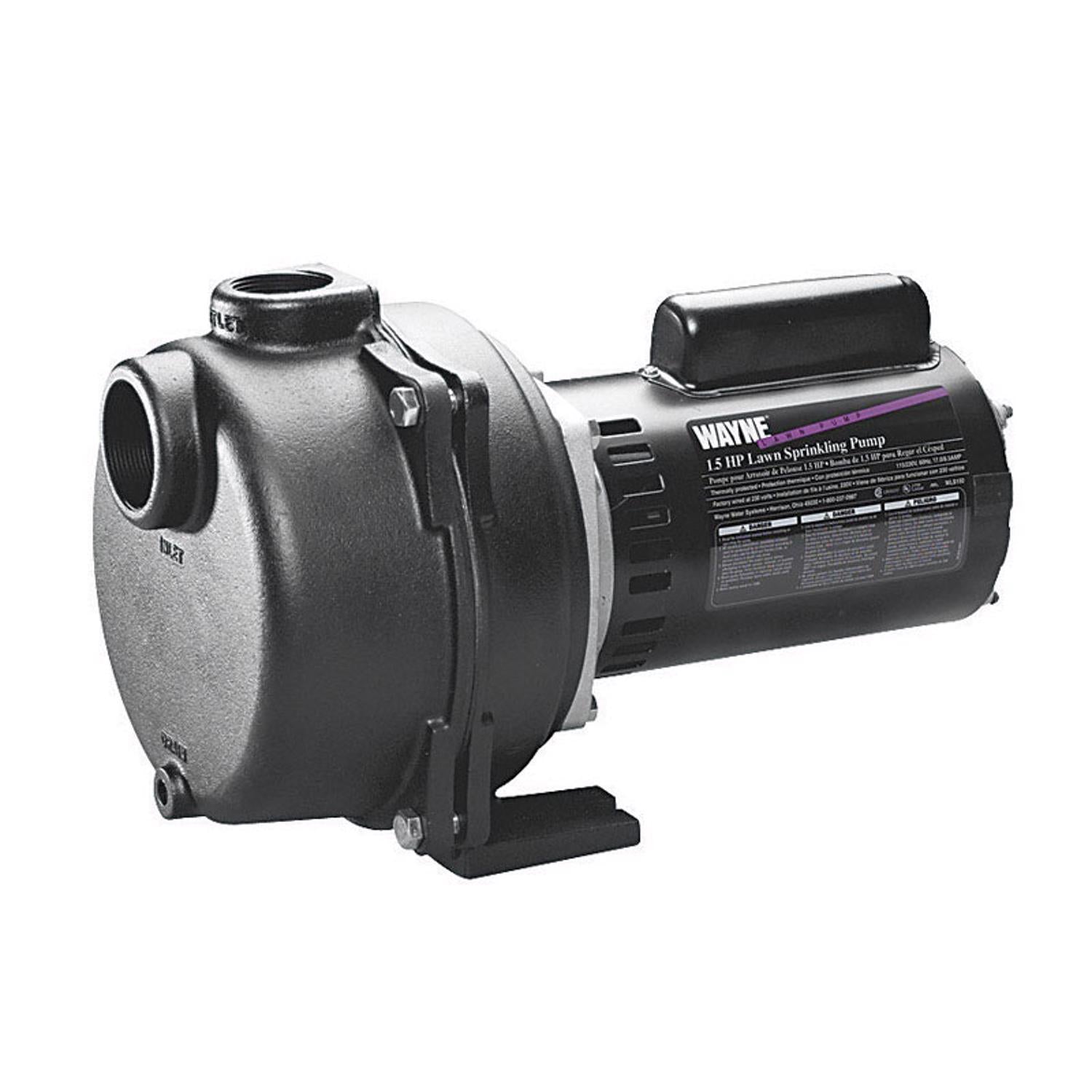 Wayne 1-1/2 HP 2950 gph Cast Iron Sprinkler Pump