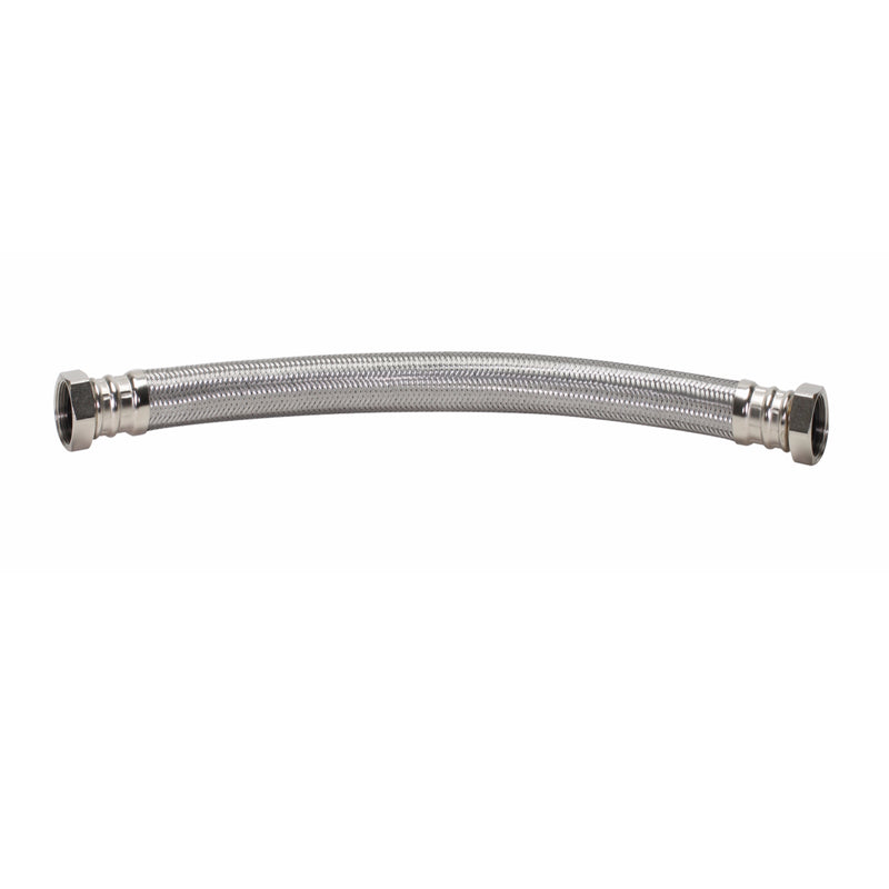 FLUIDMASTER - Fluidmaster 3/4 in. FIP X 3/4 in. D FIP 18 in. Stainless Steel Water Heater Supply Line