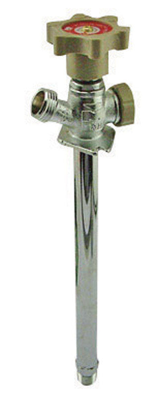 B & K - BK Products ProLine 1/2 in. MPT Compression Anti-Siphon Brass Sillcock Valve