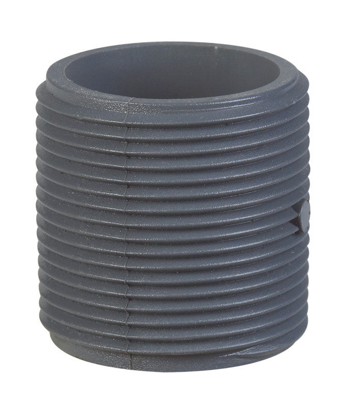 B & K - BK Products Schedule 80 1-1/4 in. MPT each PVC Close Nipple 1 pk