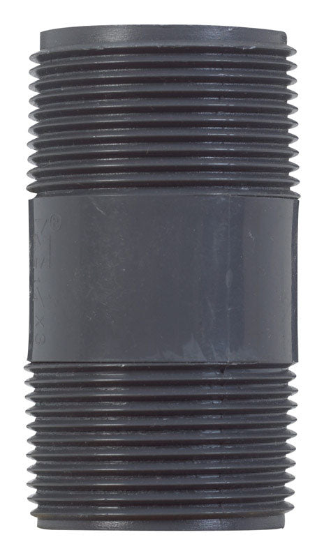 B & K - BK Products Schedule 80 1-1/4 in. MPT PVC 3 in. Nipple 1 pk