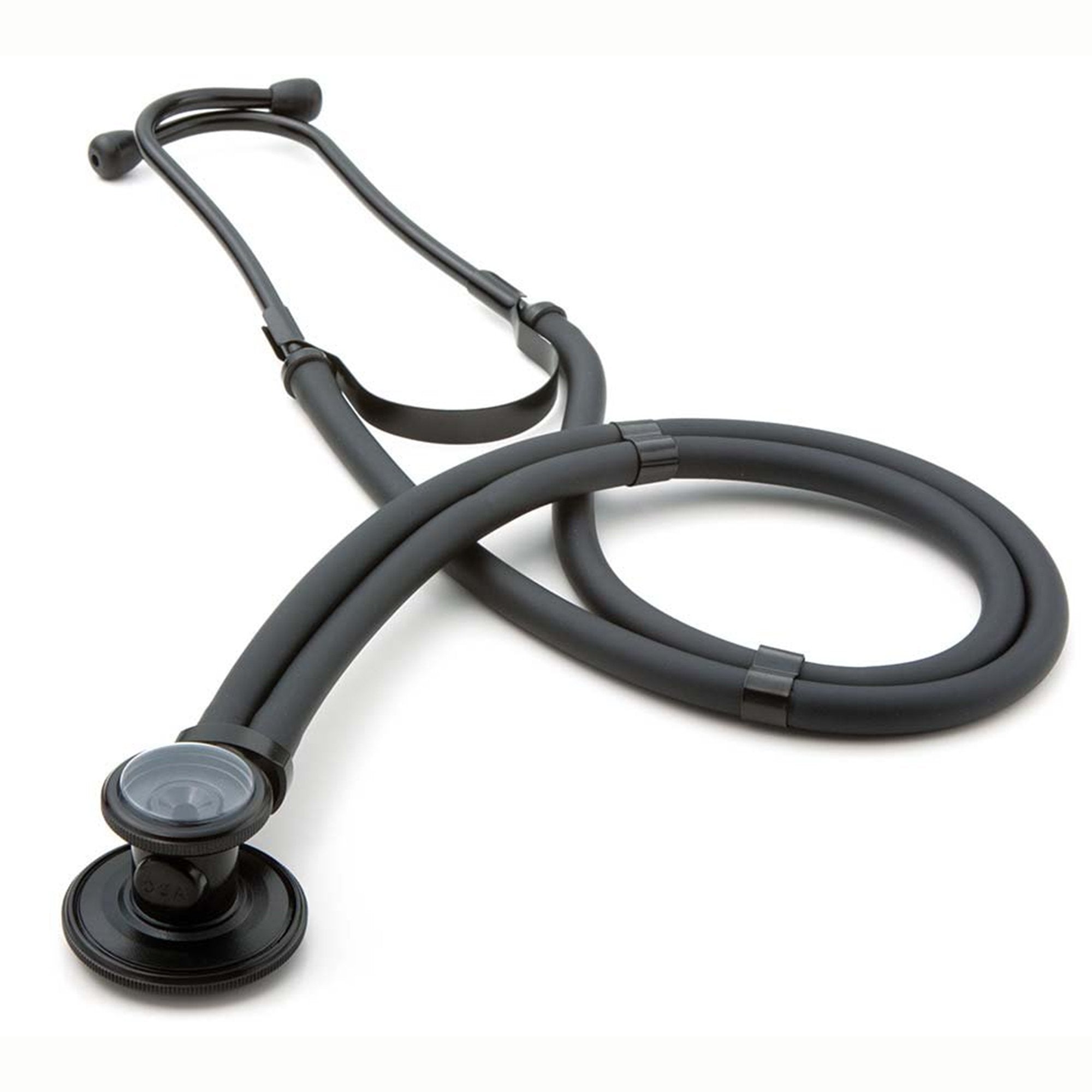American Diagnostic Corp - Sprague Stethoscope Adscope® 646 Black 2-Tube 22 Inch Tube Double Sided Chestpiece [1/EA]
