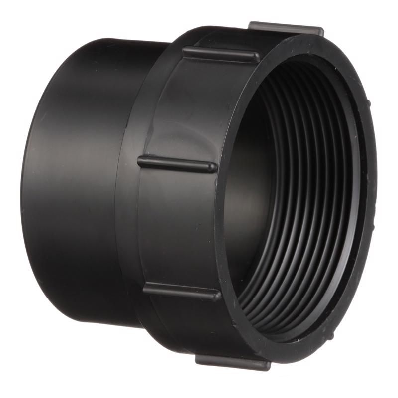 CHARLOTTE PIPE - Charlotte Pipe 3 in. Spigot X 3 in. D FPT ABS Cleanout