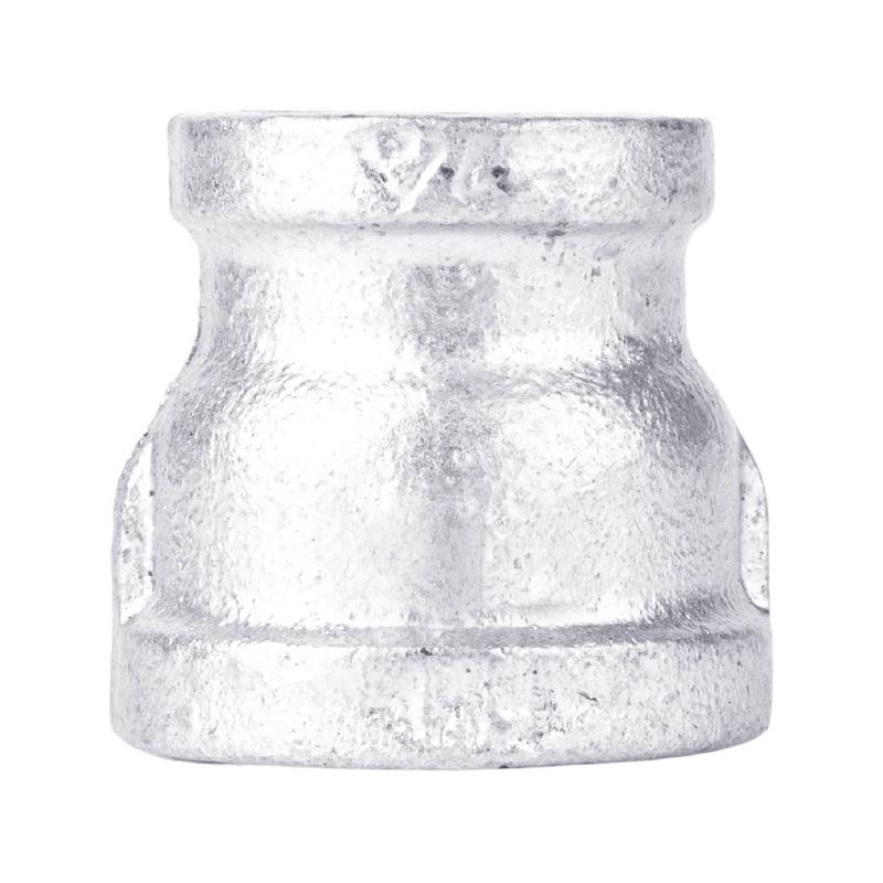 B & K - STZ Industries 2-1/2 in. FIP each X 2 in. D FIP Galvanized Malleable Iron Reducing Coupling