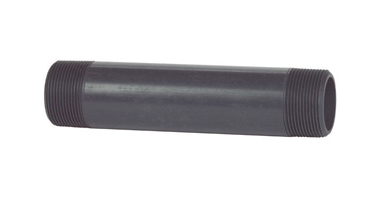B & K - BK Products Schedule 80 1/2 in. MPT each PVC 5-1/2 in. Nipple 1 pk
