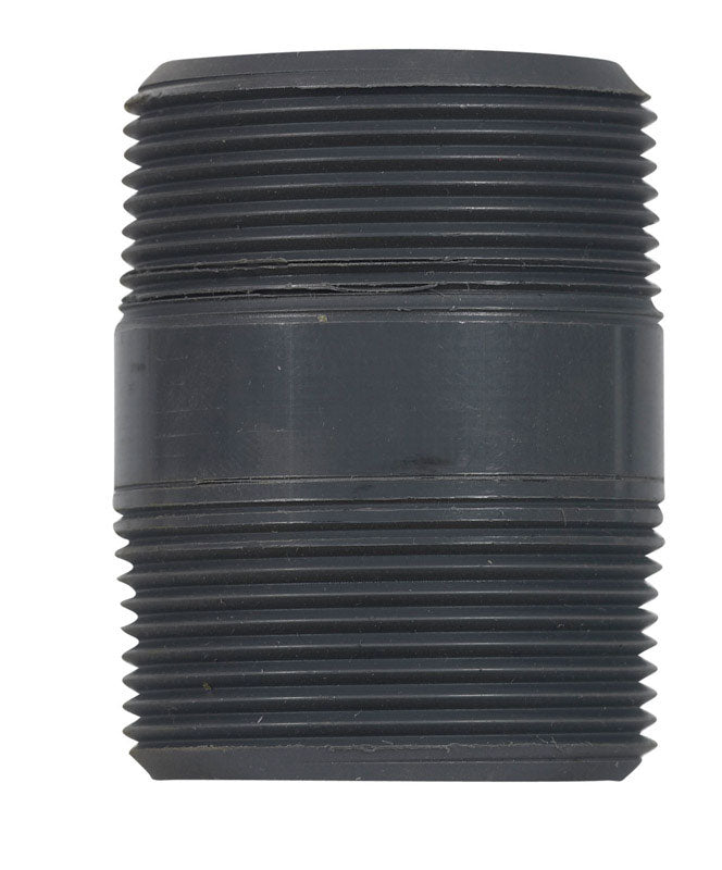 B & K - BK Products ProLine Schedule 80 1-1/2 in. MIP each X 1-1/2 in. D MIP PVC 2-1/2 in. Nipple 1 pk