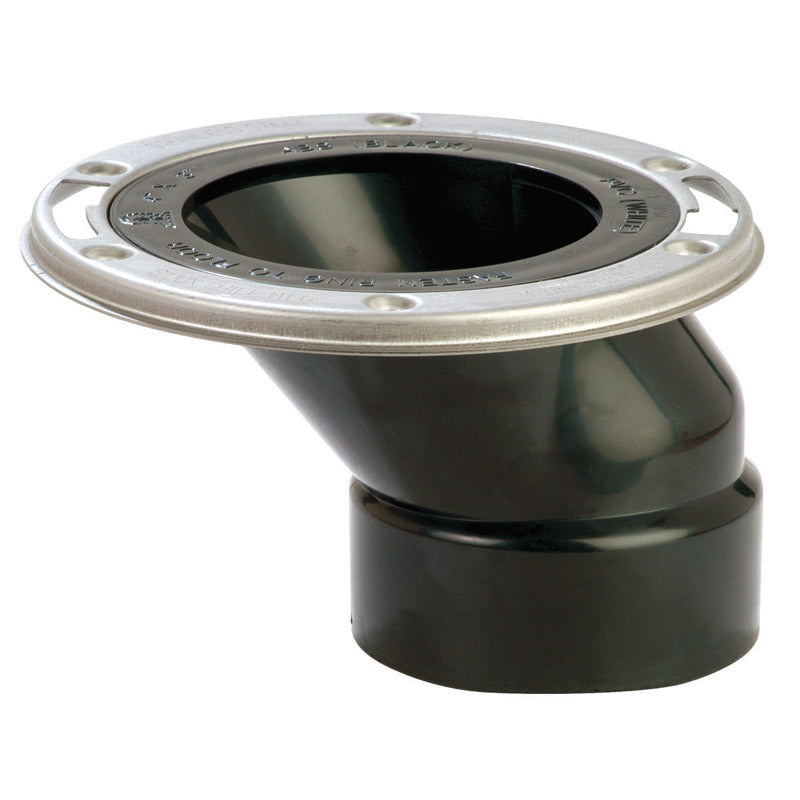 SIOUX CHIEF - Sioux Chief FullFlush ABS Offset Closet Flange