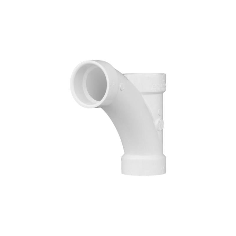 CHARLOTTE PIPE - Charlotte Pipe Schedule 40 1-1/2 in. Hub X 1-1/2 in. D Hub PVC Long Turn Wye 1 pk