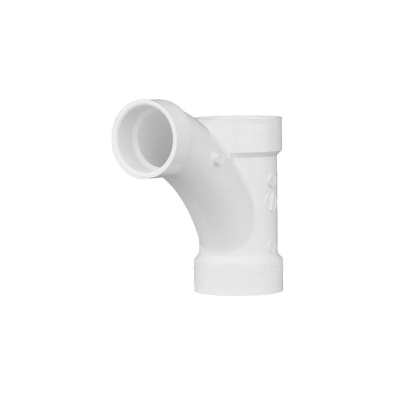 CHARLOTTE PIPE - Charlotte Pipe Schedule 40 2 in. Hub X 2 in. D Hub PVC Long Turn Wye 1 pk [PVC005020800]