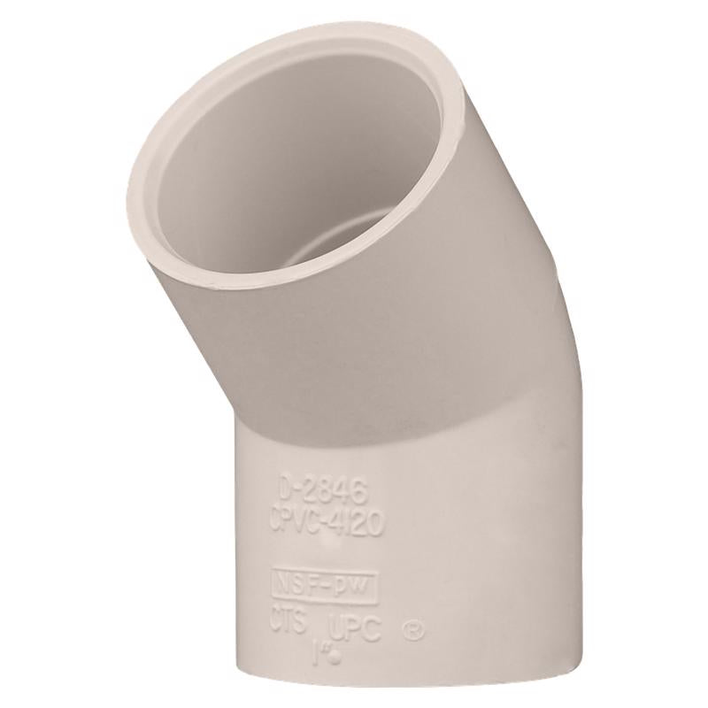 CHARLOTTE PIPE - Charlotte Pipe FlowGuard 1 in. Slip X 1 in. D Slip CPVC Elbow [CTS023091000]