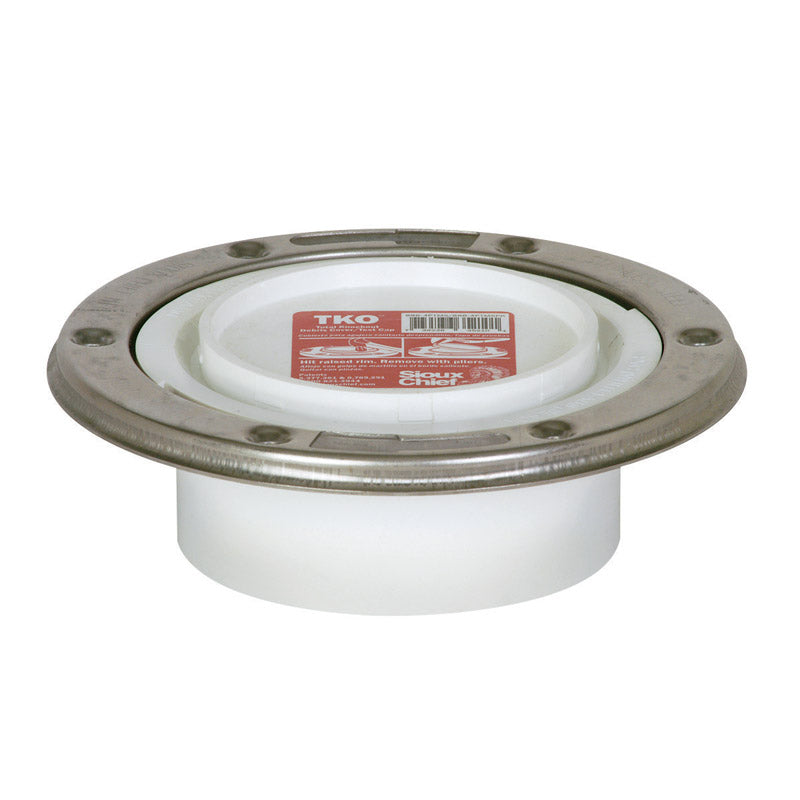 SIOUX CHIEF - Sioux Chief TKO PVC Closet Flange [886-4PTMSPK]