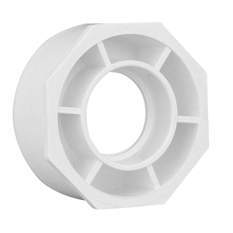CHARLOTTE PIPE - Charlotte Pipe Schedule 40 3 in. Spigot X 1-1/2 in. D Hub PVC Flush Bushing 1 pk