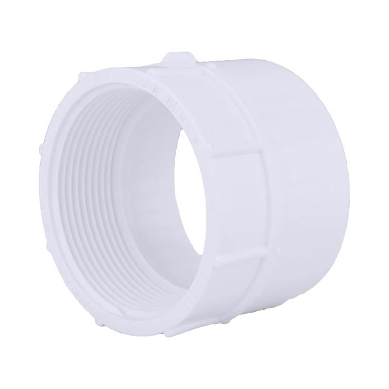 CHARLOTTE PIPE - Charlotte Pipe Schedule 40 2 in. Hub X 2 in. D FPT PVC Pipe Adapter 1 pk