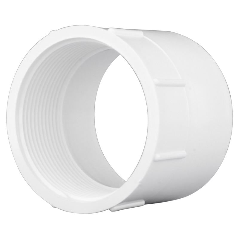 CHARLOTTE PIPE - Charlotte Pipe Schedule 40 3 in. Hub X 3 in. D FPT PVC Pipe Adapter 1 pk