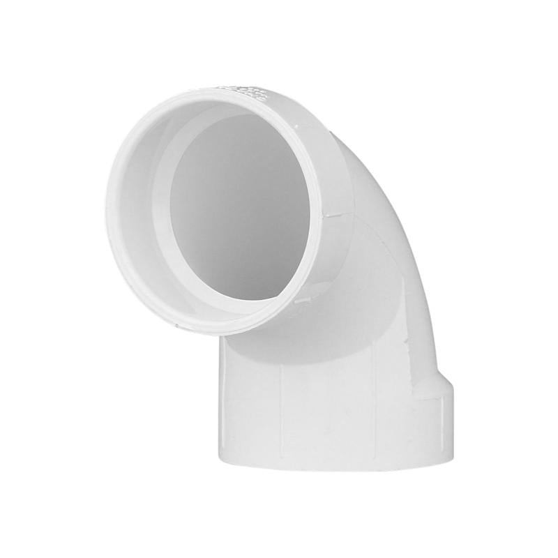 CHARLOTTE PIPE - Charlotte Pipe Schedule 40 2 in. Hub X 2 in. D Hub PVC Elbow 1 pk [PVC003001000]