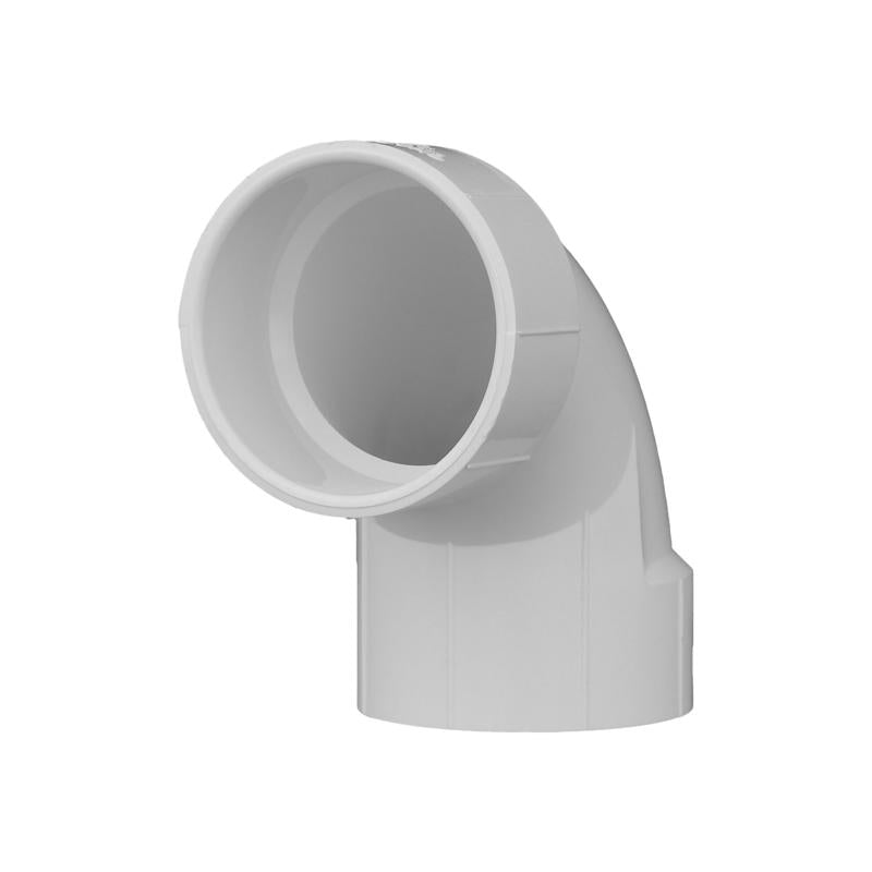 CHARLOTTE PIPE - Charlotte Pipe Schedule 40 3 in. Hub X 3 in. D Hub PVC Elbow 1 pk [PVC003001200]