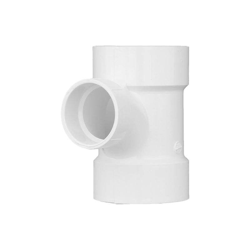 CHARLOTTE PIPE - Charlotte Pipe Schedule 40 3 in. Hub X 3 in. D Hub PVC Sanitary Tee 1 pk [PVC004011400]