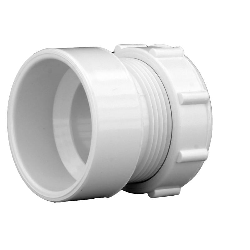 CHARLOTTE PIPE - Charlotte Pipe Schedule 40 1-1/2 in. Hub X 1-1/4 in. D Slip PVC Pipe Adapter 1 pk
