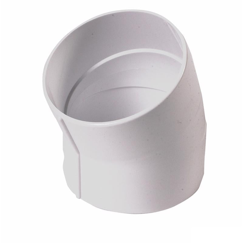 PLASTIC TRENDS - NDS Schedule 35 3 in. Hub each X 3 in. D Hub PVC Elbow 1 pk [3P04]