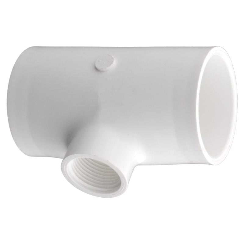 CHARLOTTE PIPE - Charlotte Pipe Schedule 40 1-1/4 in. Slip X 1-1/4 in. D Slip PVC Reducing Tee 1 pk [PVC 02401 3900]