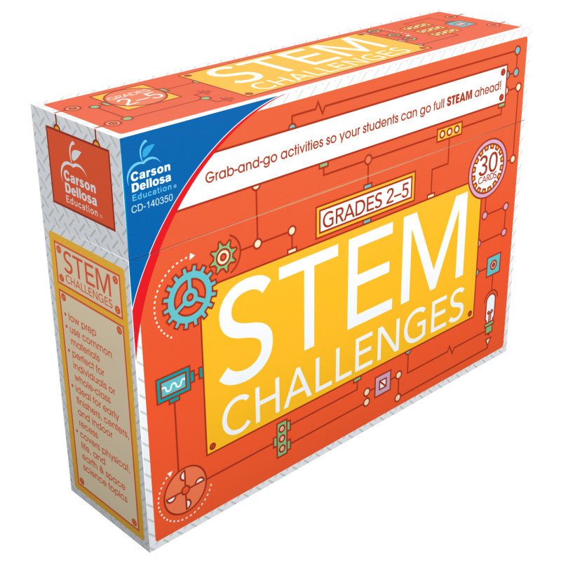 CARSON DELLOSA EDUCATION - STEM Challenges Learning Cards