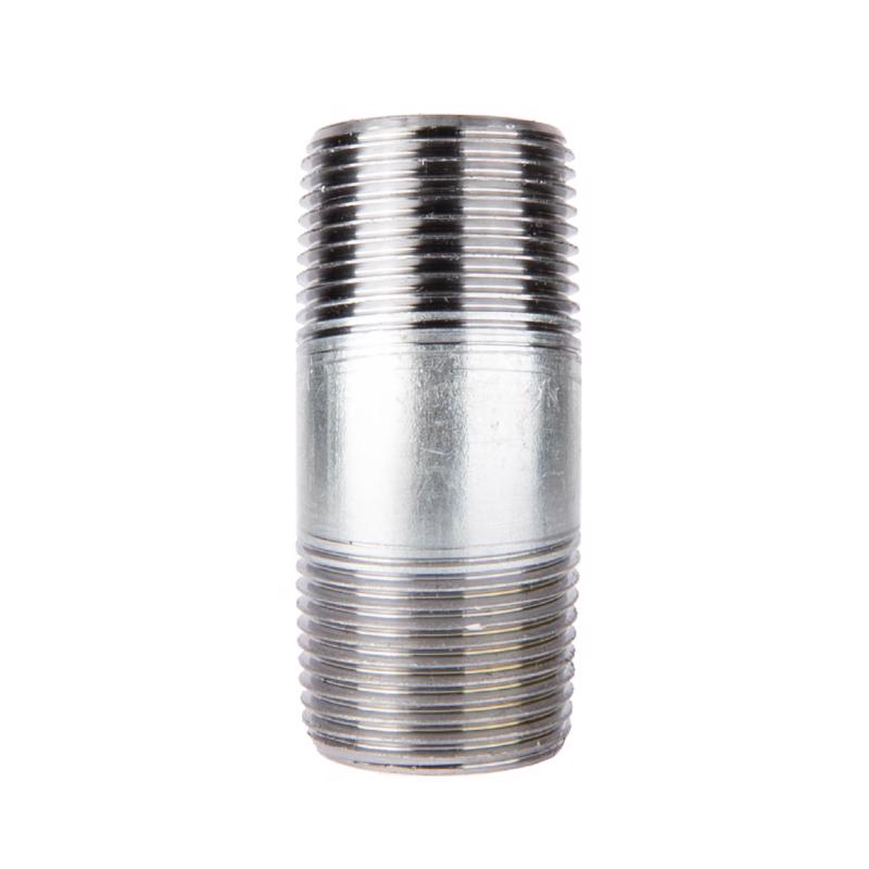 B & K - STZ Industries 3 in. MIP each X 3 in. D MIP Galvanized Steel 3 in. L Nipple