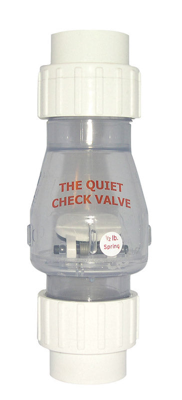 MAGIC PLASTICS - Magic Plastics 2 in. D X 2 in. D Slip PVC Quiet Check Valve [B-0823-20C]