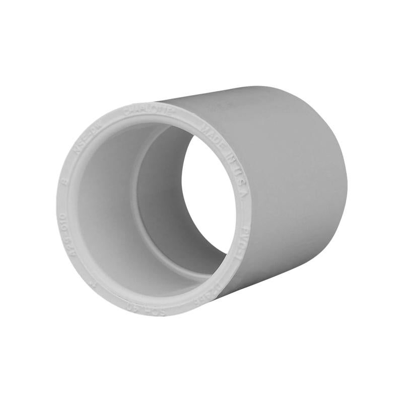 CHARLOTTE PIPE - Charlotte Pipe Schedule 40 1 in. Slip X 1 in. D Slip PVC Coupling 1 pk - Case of 25