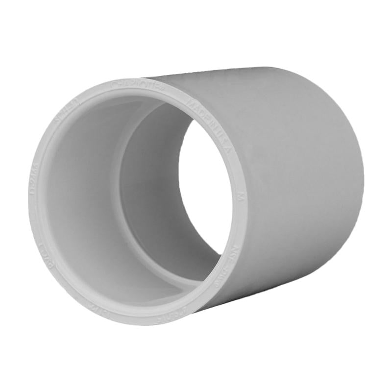 CHARLOTTE PIPE - Charlotte Pipe Schedule 40 1-1/2 in. Slip X 1-1/2 in. D Slip PVC Coupling 1 pk - Case of 25