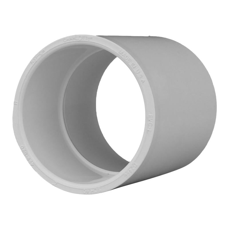 CHARLOTTE PIPE - Charlotte Pipe Schedule 40 2 in. Slip X 2 in. D Slip PVC Coupling 1 pk