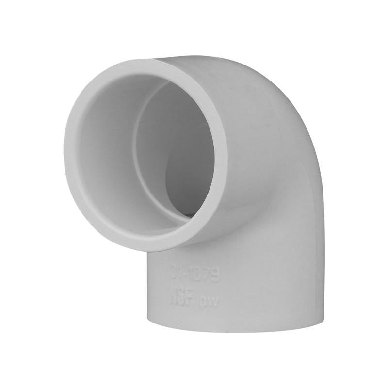 CHARLOTTE PIPE - Charlotte Pipe Schedule 40 1 in. Slip X 1 in. D Slip PVC Elbow 1 pk - Case of 25 [PVC 02300 1000]