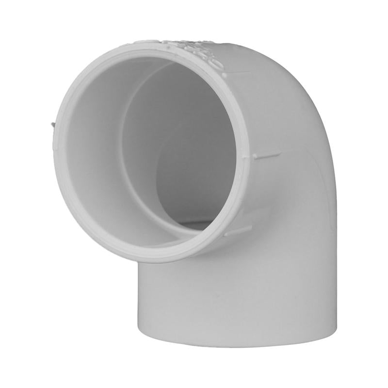 CHARLOTTE PIPE - Charlotte Pipe Schedule 40 1-1/2 in. Slip X 1-1/2 in. D Slip PVC Elbow 1 pk - Case of 25 [PVC 02300 1400]