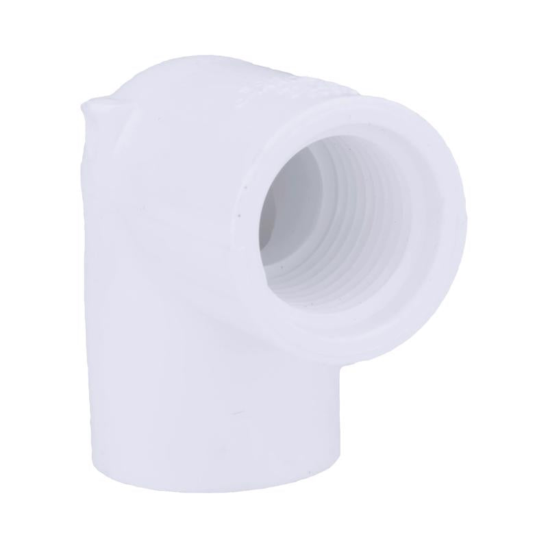 CHARLOTTE PIPE - Charlotte Pipe Schedule 40 1/2 in. Slip X 1/2 in. D FPT PVC Elbow 1 pk - Case of 25
