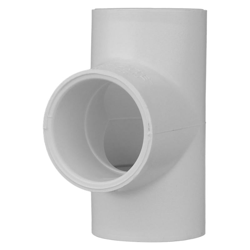 CHARLOTTE PIPE - Charlotte Pipe Schedule 40 1 in. Slip X 1 in. D Slip PVC Tee 1 pk - Case of 25 [PVC 02400 1000]