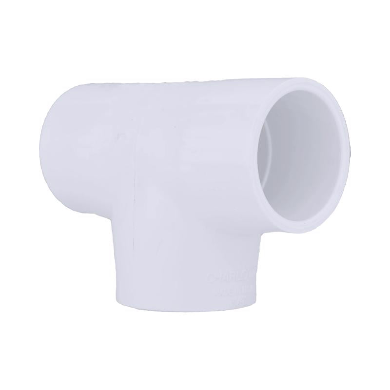 CHARLOTTE PIPE - Charlotte Pipe Schedule 40 1-1/4 in. Slip X 1-1/4 in. D Slip PVC Tee 1 pk - Case of 25 [PVC 02400 1200]