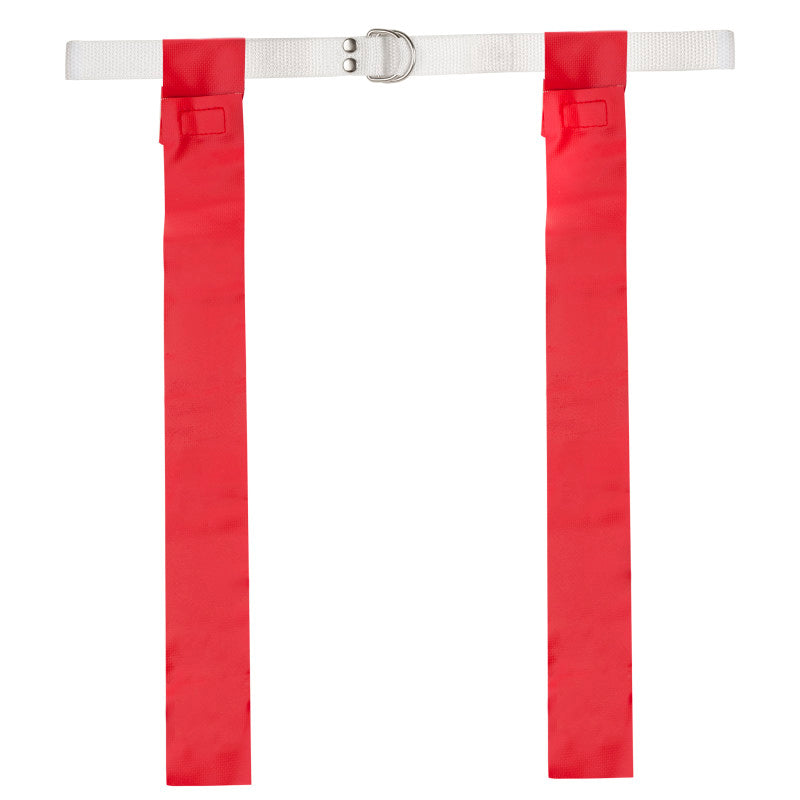 CHAMPION SPORTS - Flag Football Set, Red, Pack of 12