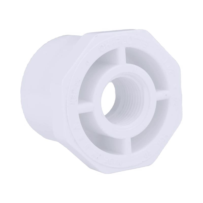 CHARLOTTE PIPE - Charlotte Pipe Schedule 40 1-1/2 in. Spigot X 1/2 in. D FPT PVC Reducing Bushing 1 pk