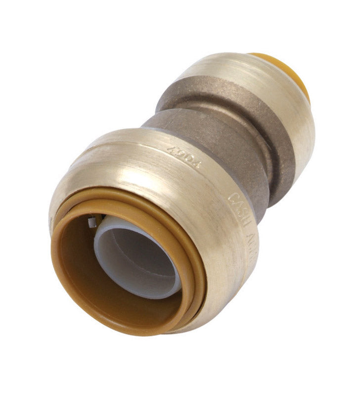SHARKBITE - SharkBite 1 in. Push X 3/4 in. D Push Brass Reducing Coupling