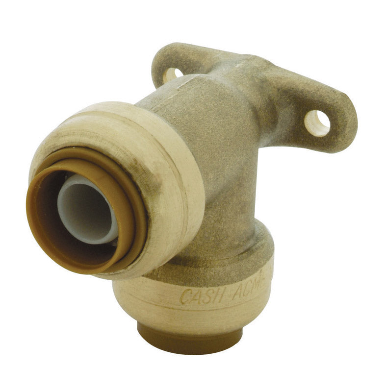 SHARKBITE - SharkBite 1/2 in. Push X 1/2 in. D Push Brass Drop Ear Elbow