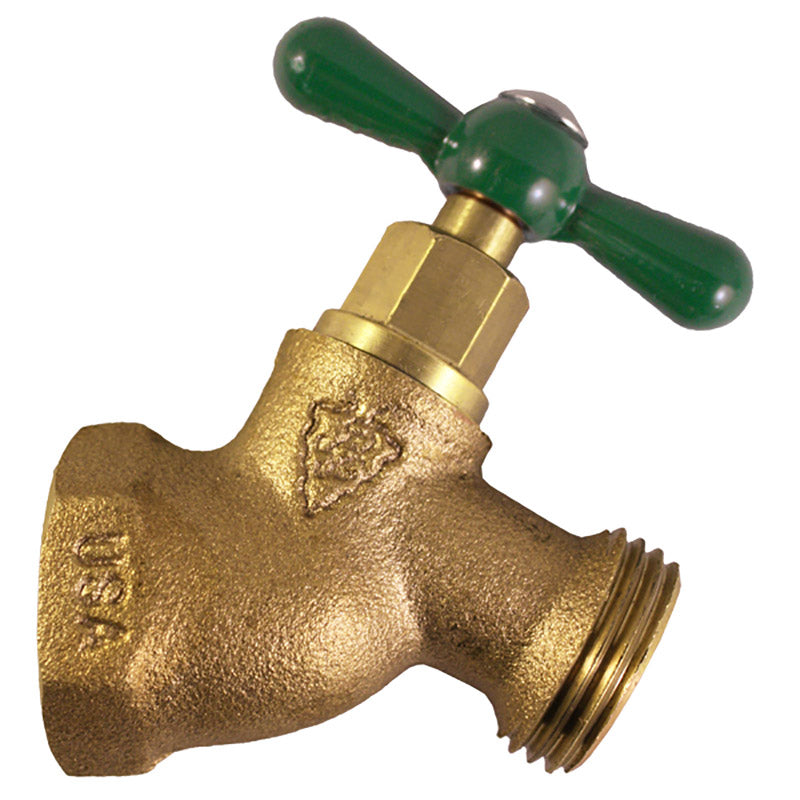 ARROWHEAD - Arrowhead 3/4 in. FPT X 3/4 in. Hose Brass Bibb