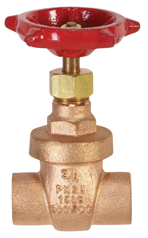 B & K - BK Products ProLine 3/4 in. Sweat Brass Gate Valve