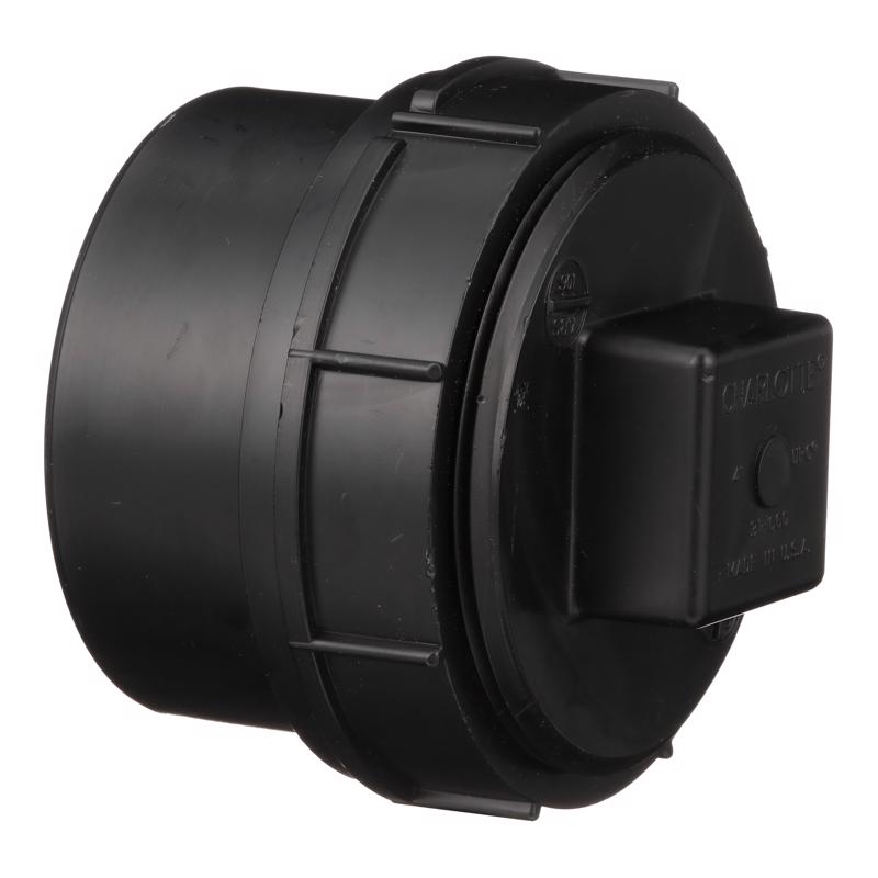 CHARLOTTE PIPE - Charlotte Pipe 4 in. Spigot X 4 in. D FPT ABS Cleanout