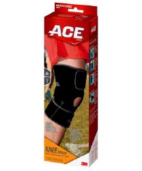 3M Company - Knee Brace ACE™ One Size Fits Most Adjustable Strap Closure Left or Right Knee [12/BX]
