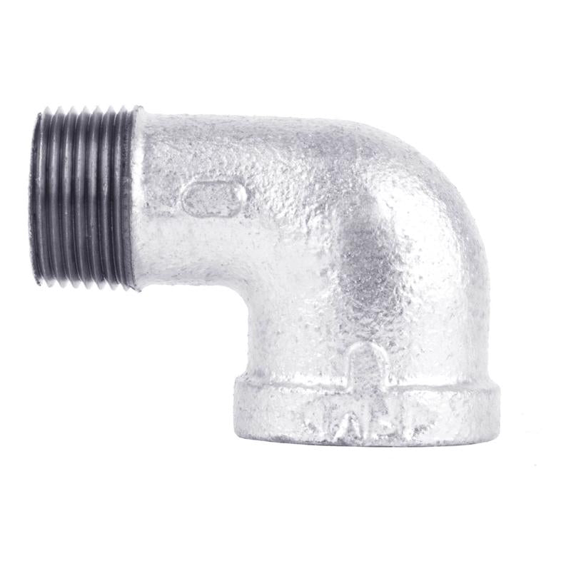 STZ INDUSTRIES - STZ Industries 3 in. FIP each X 3 in. D MIP Galvanized Malleable Iron 90 Degree Street Elbow