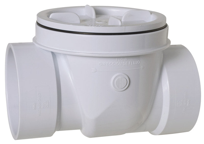 SIOUX CHIEF - Sioux Chief ProCheck 3 in. D X 3 in. D Slip Plastic Swing Valve [869-S3PPK]