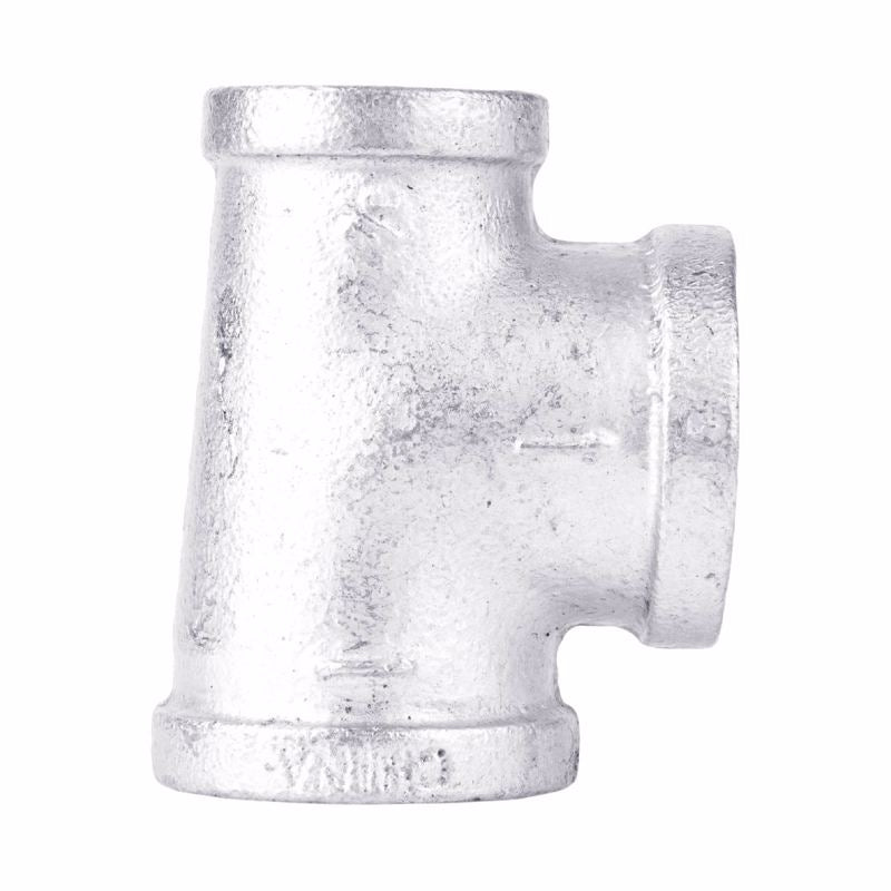 STZ INDUSTRIES - STZ Industries 1 in. FIP each X 3/4 in. D FIP 1 in. D FIP Galvanized Malleable Iron Reducing Tee