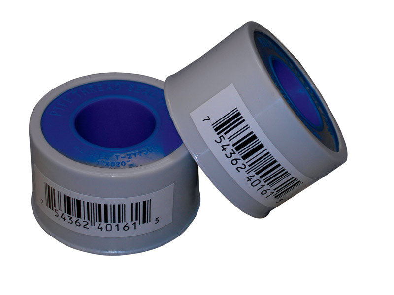 AA THREAD SEAL - AA Thread Seal Blue 1 in. W X 520 in. L Thread Seal Tape 0.6 oz - Case of 50