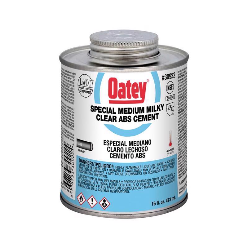 OATEY - Oatey Special Clear Cement For ABS 16 oz